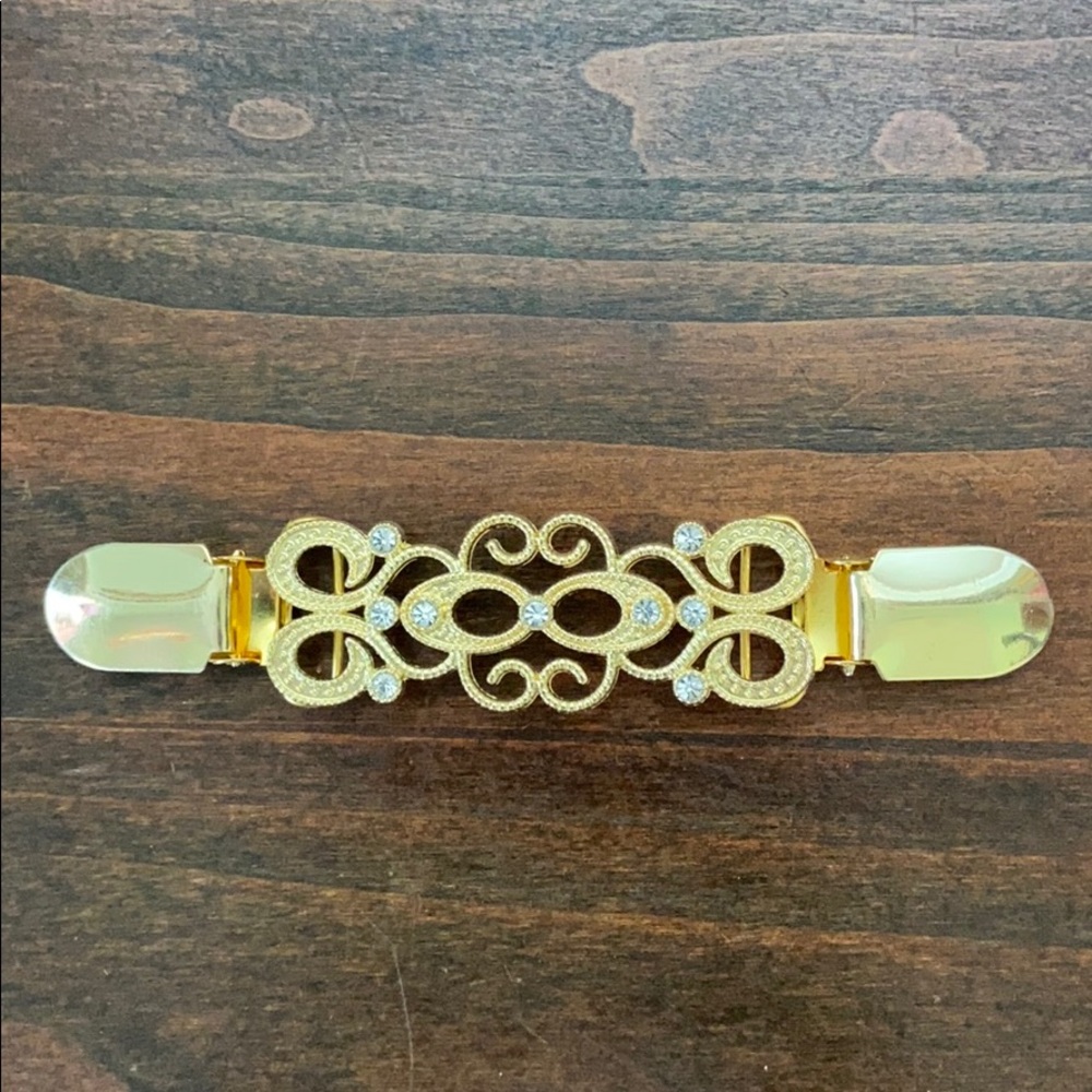 Gold Sweater Clip